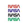 Наклейка на авто NASA logo - Time Decor 795 - Картинка 2