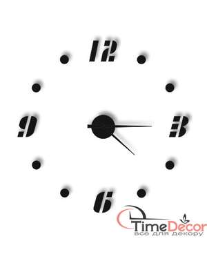 3D настінний годинник Time Decor 832