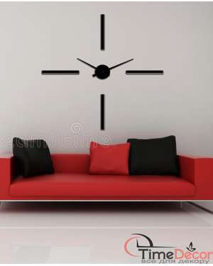 3D настінний годинник Modern 2021 - Time Decor 837