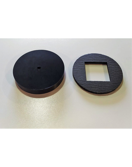 Дзеркальний корпус механізму для 3D настінного годинника 838, зображення 12