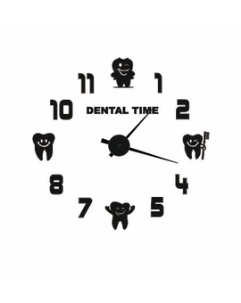 3D настінний годинник у стоматологію Dental Time - 841, зображення