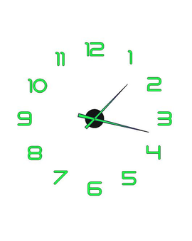 3D годинник люмінесцентний, світиться у темряві 843