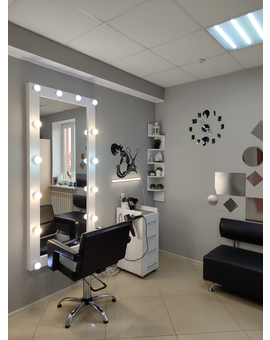 Настінний 3D годинник для перукарні салону 851, зображення 9