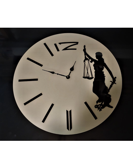 3D настінний годинник Феміда - Правосуддя 853, зображення 6