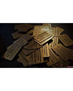 Виготовлення табличок, магнітів, бейджів, візиток, подяк, медалів, нагород, бірок, вивісок., зображення 7