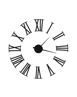 3D годинник з римськими цифрами 865, зображення