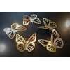 3D метелики для декору - комплект 5шт. Time Decor 874 - Картинка 3