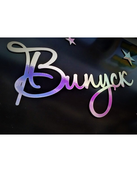 Голографічний напис Випуск для фотозони - Хамелеон, зображення 5