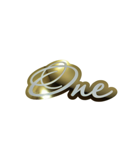 Напис One з підсвіткою для фотозони 909, зображення 3