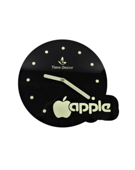 Настінний годинник Apple люмінесценція, LED підсвідчування 914, зображення 1