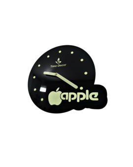 Настінний годинник Apple люмінесценція, LED підсвідчування 914, зображення 2