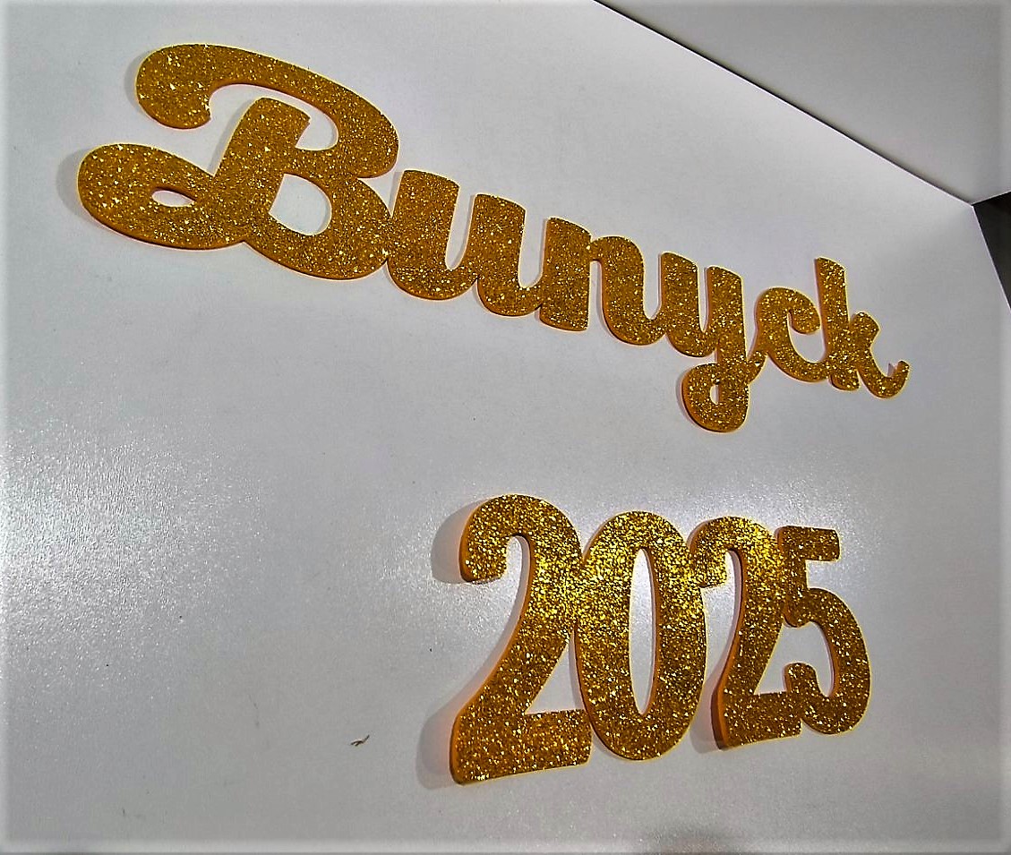 Написи з Фоамірану з глітером Зображення 1